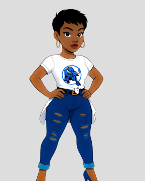 Customizable MNW BULLS MASCOT